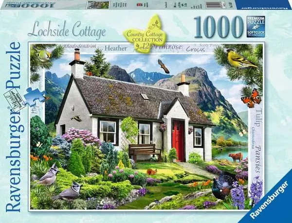 Ravensburger Country Cottage Collection 12 : Lochside Cottage 1000 Piece Puzzle image 0